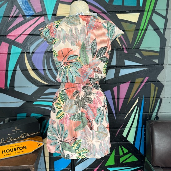 NWT Parker NY Tropical Silk dress, size Medium, $318 - Picture 7 of 12